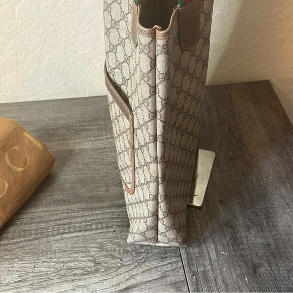 🔥VINTAGE GUCCI SHERRY LINE TRAVEL TOTE BAG🔥 - Picture 6 of 16